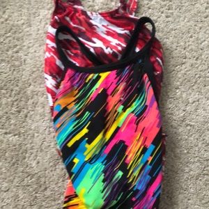 2 swim team bathing suits